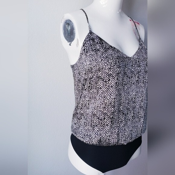 L'agence Mariela Racer Bodysuit Size XS - Picture 2 of 5